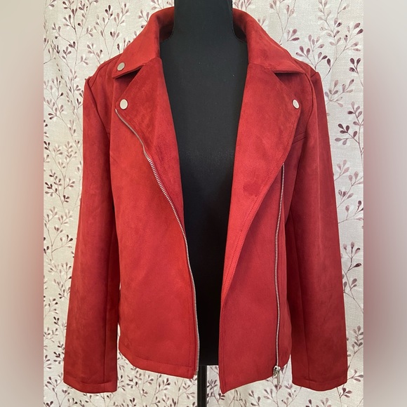 Faux-Suede Jacket (NWT) - Picture 4 of 6